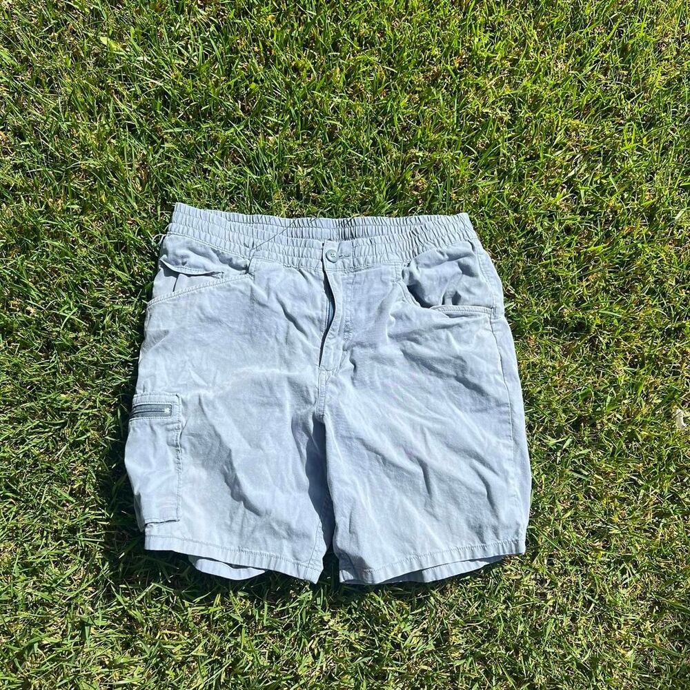 Patagonia gorpcore blue shorts cargo athletic style mens size M